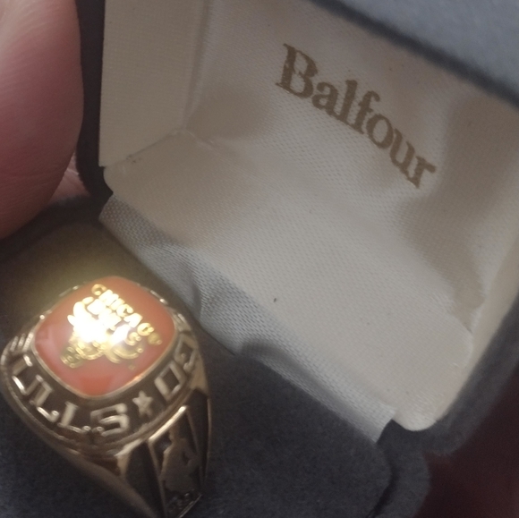 CHICAGO BULLS SIZE 12 MEMORABILIA 14K 3x GOLD PLATED NBA BASKETBALL RING BUNDLE - Picture 5 of 17
